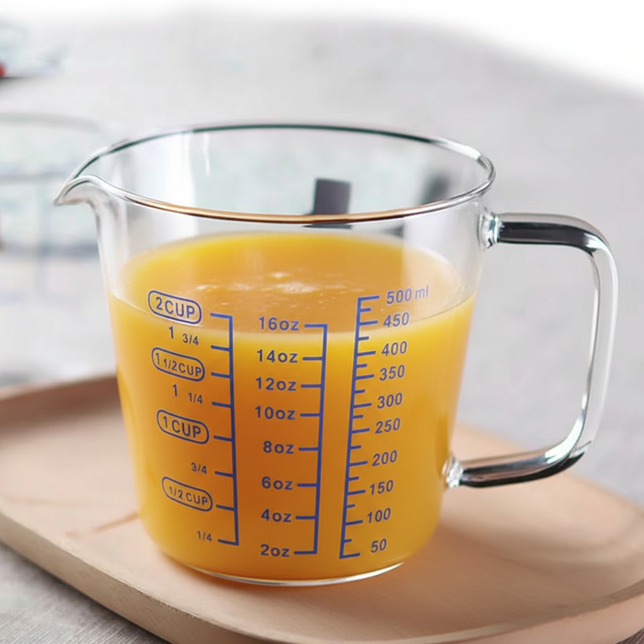 500ml Glass Measuring Cup for Juice