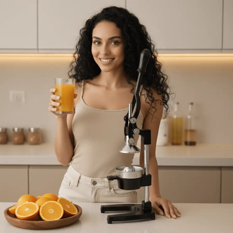 Fresh Juice in 30 Seconds. No Blender. No Mess.