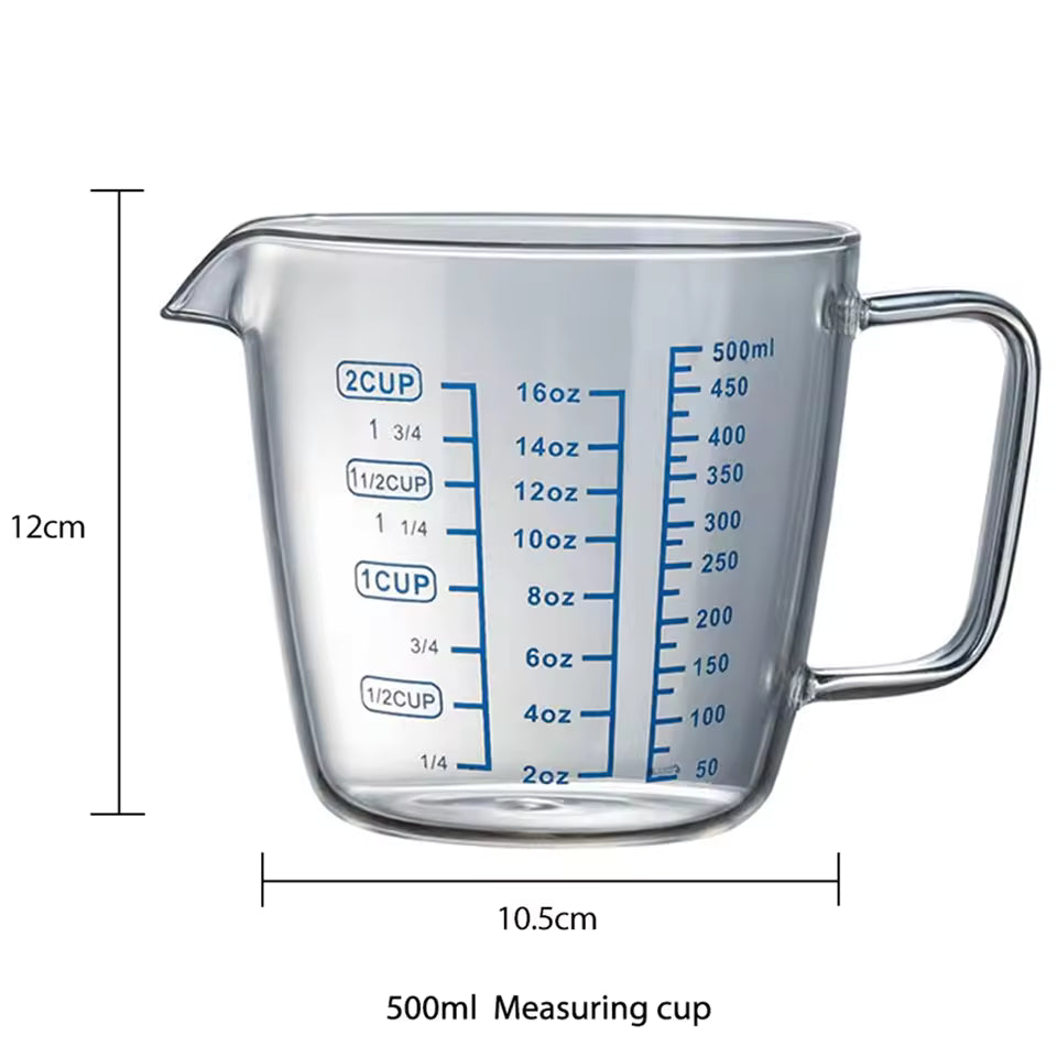 500ml Glass Measuring Cup for Juice